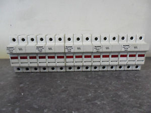 Lot Bussmann CHM3DI  Indicating Fuse Holder 3 Pole 30 Amp Class CC