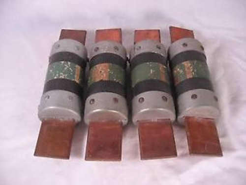 Pack of 4 Fusetron FRN 600 Dual Element Fuse 600A 250V