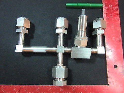 Applied Materials Amat 0050-16229 Weldment 3-Port Baratron