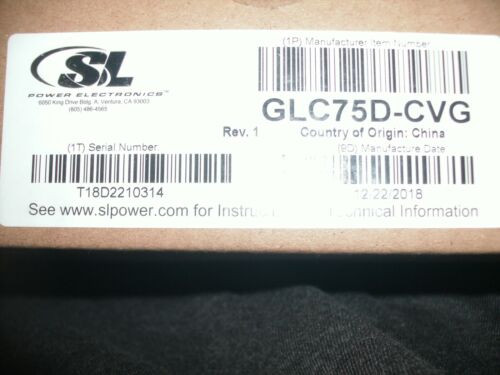 York 025-34111-000 Glc75D-Cvg Condor 02-34053-0071 Power Supply Glc75D-Cv G