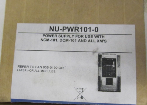 Johnson Controls Nu-Pwr101-0 Power Supply Module