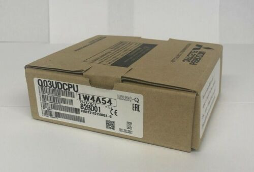 New Mitsubishi Q03Udcpu Universal Q Cpu Module Multi Processor Capability Plc