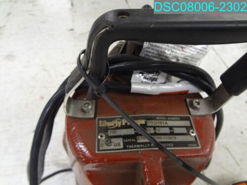Liberty Pumps Prg101A Provore Residential Grinder Damage To Handle & Cord