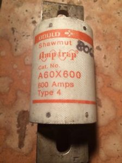 Gould Shawmut Amp-trap A60X600 Semiconductor Fuse