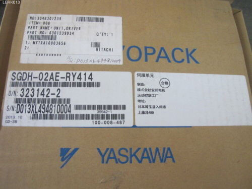 New Yaskawa Sgdh-20Ae-Ry414