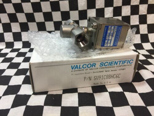 Valcor Scientific Blue M Cryo Solenoid Valve 1/4"Fnpt, Sv91C88Hc6C #1600A4 Box A