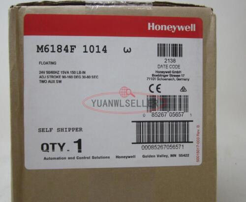 One New Honeywell M6184F1014 24 Volt Floating Modutrol Iv Actuator
