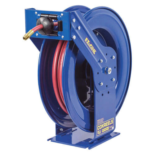 Coxreels Ez-Thp-375 Spring Return Hose Reel,3/8" Mnpt,75 Ft