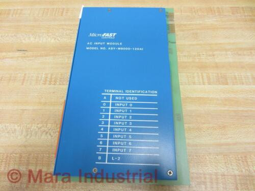 Microfast Controls Asy-M8000-120Ai Ac Inuput Module Asym8000120Ai