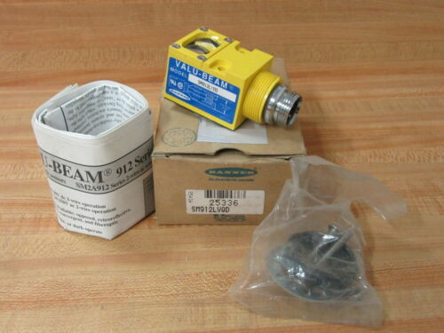 Banner Sm912Lvqd Photoelectric Scanner 25336 Pack Of 3