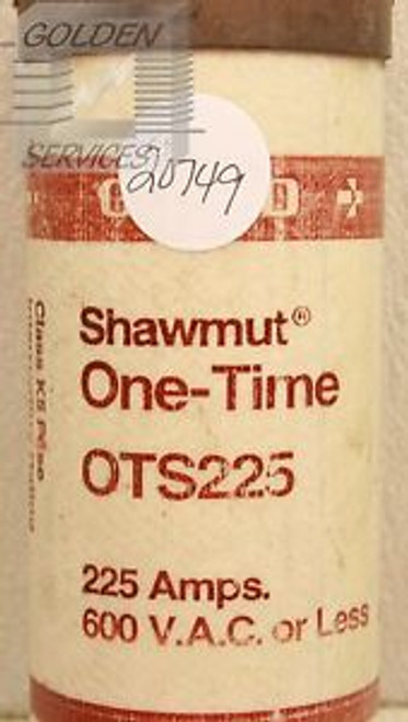 Gould Shawmut OTS225 One-Time Fuse 600V 225A