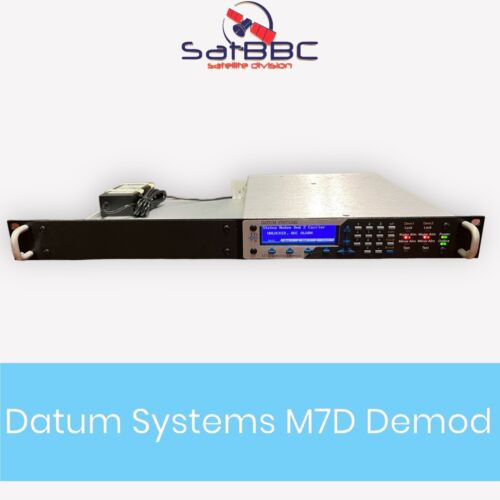 Datum Systems M7D Satellite Demod  S/N 34112