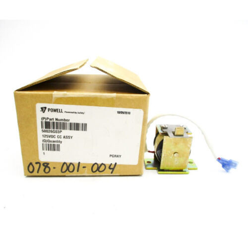 Powell 50026G03P 125Vdc