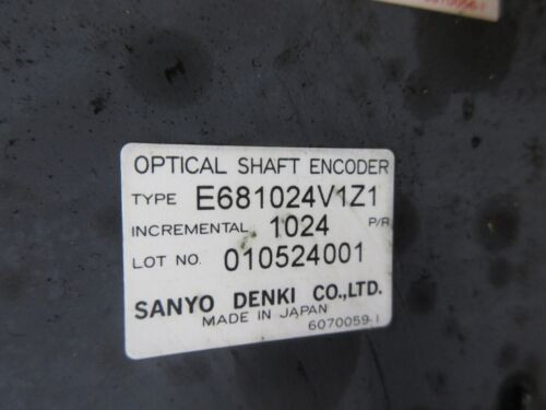 Sanyo Denki Bl Super Servo Motor Encoder Only E681024V1Z1 E681024V1Z