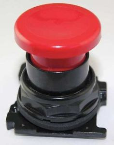 Eaton E34Lb2 Mushroom Head,30Mm,Red