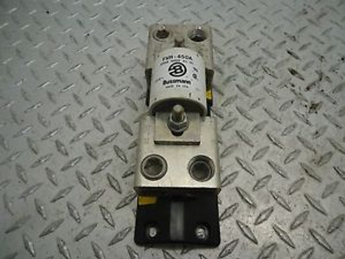 BH-3145 (2) W/ FWH-450A, MODULAR FUSEBLOCK WITH 450A BUSSMAN FUSE