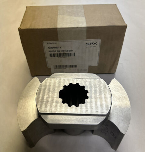 Spx Waukesha,130010001,Stainless Twin Wing Rotor New