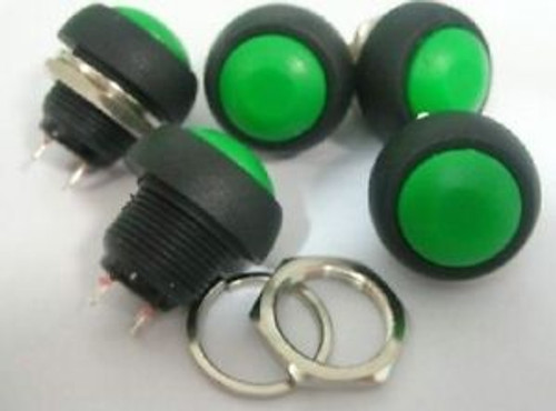 150,Green Off-On Pushbutton Horn/Bell Car Switch,G33B Jq