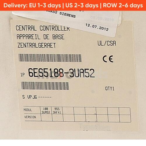 Siemens 6Es5188-3Ua52 Central Rack Controller New Nfp