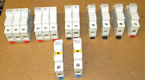 BUSSMANN FUSE HOLDER LOT WITH FUSES