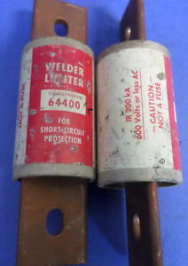 BUSSMANN WELDER LIMITER 64400, 600 V , Pack of 2