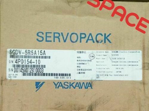 1Pcs Yasukawa Servo Drive Sgdv-5R5A15A New In Box