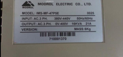 Used Ims-Mf-4015E 15Kw 380V