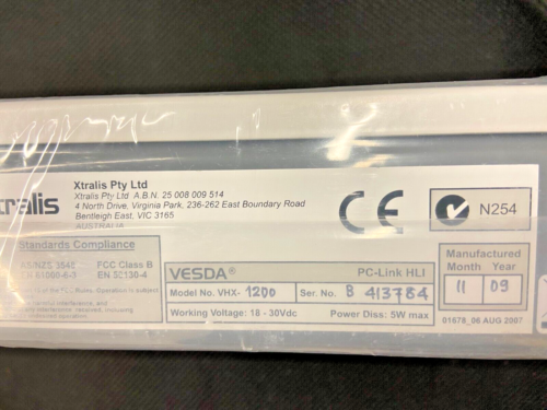 Xtralis Vhx-1200 / Vhx1200 Vesda -   Ups