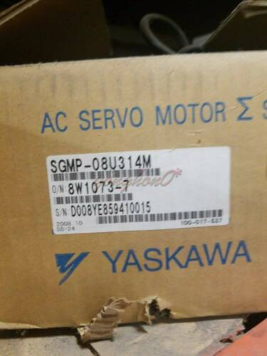 1Pc New Yaskawa Servo Motor With Drive Reducer Sgmp-08U314M+Sgdh-08Ae