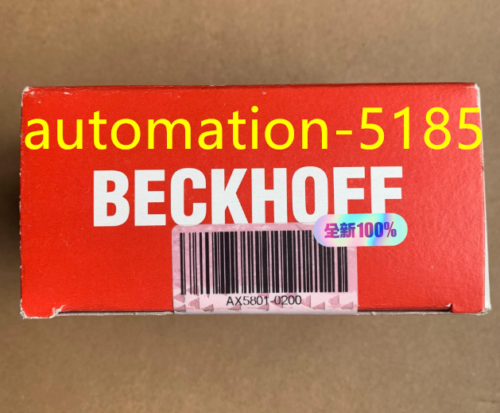 1Pcs Beckhoff Module Ax5801-0200 New