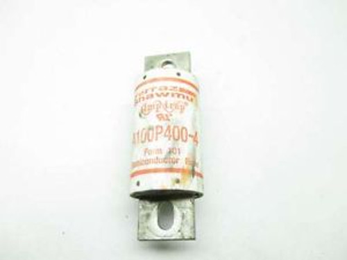 FERRAZ SHAWMUT A100P400-4 AMP-TRAP SEMICONDUCTOR 400A AMP 1000V-AC FUSE D463903