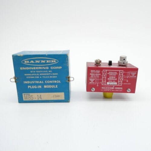 Banner Engineering Mb5-14 12-18Vdc