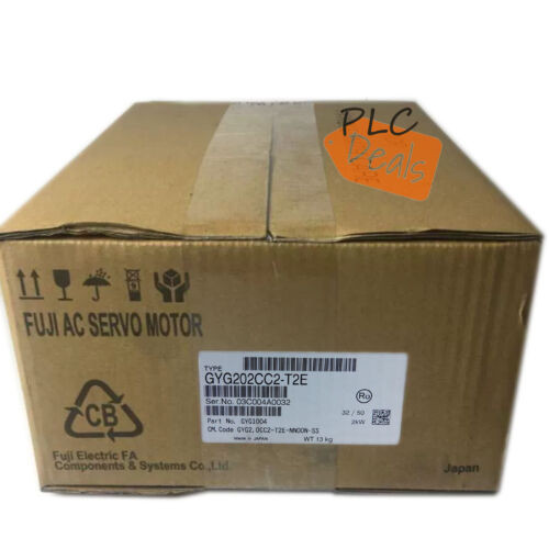 1Pc New In Box Fuji Faldic-W Nib Gyg202Cc2-T2E Ac Servo Motor Ping