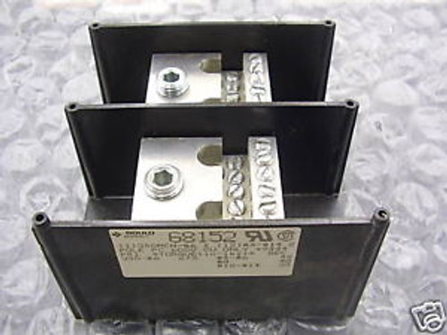 GOULD SHAWMUT 68152, TWO POLE POWER DISTRIBUTION BLOCK