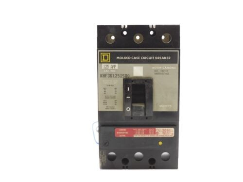 Square D Khf361251580 125A 600V Grey