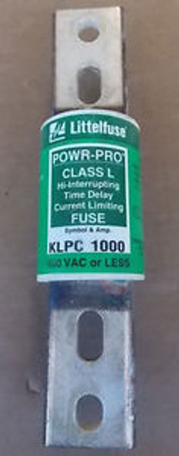Littelfuse POWR-PRO KLPC 1000A 600VAC Class L Hi-Interrupting Time Delay Fuse
