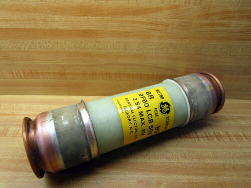 General Electric 6R 9F60 Lcb 506 Motor Starter Fuse 6R9F60Lcb506
