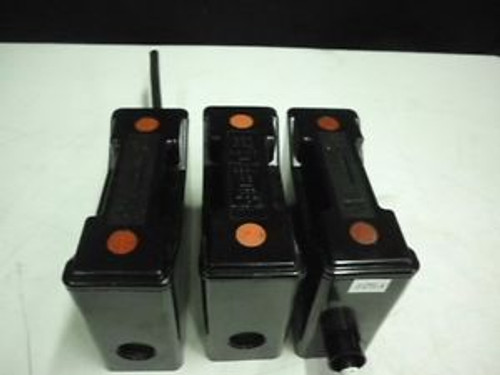 Pack of 3 GEC Alsthom RED Spot RS100 100 AMP, 600V AC Fuse Block BS88