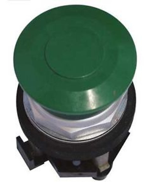 Eaton Ht8Cbgab Pushbutton,Mushroom,Green,1No-1Nc