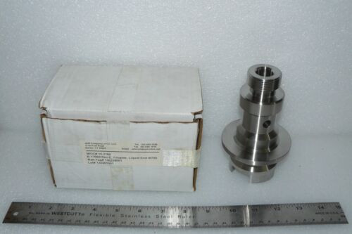 Microfluidics 10.3160 Rev. E Coupler Liquid End M700 Microfluidizer