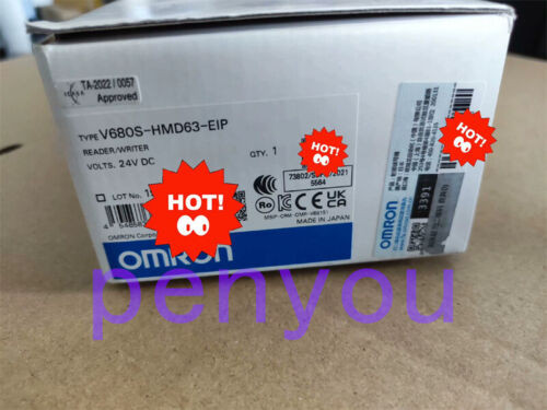 Omron V680S-Hmd63-Eip Rfid Reader V680S Brand New