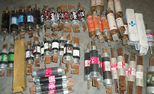 Pack of 64 fuses, Buss, Little, Edison & Shawmutt, all for one price