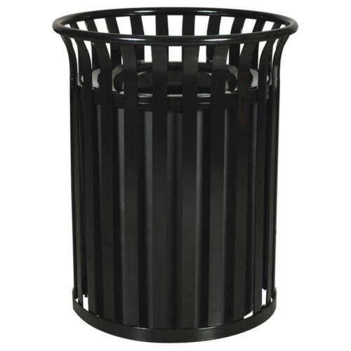 Tough Guy 22N327 Trash Can,35 Gal.,Black,Steel