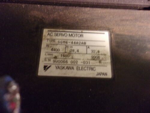 Yasawa Ac Servo Motor Sgmg-44A2Ab