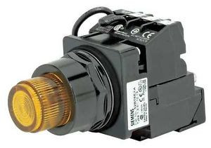 Siemens 52Bt6J9Kb Push Btn,30Mm,Ext.,1No ,Amber G6356305