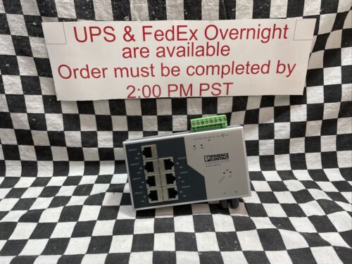 Phoenix Contact Ethernet Modules Fl Switch Sf7Tx/Fxst, 2832577, Shipsameday#113M