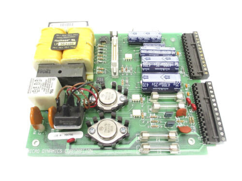 Micro Dynamics 910028 Rev. A