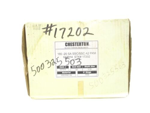 Chesterton 180-20Sassc/Ssca2Fkm -20 2.50