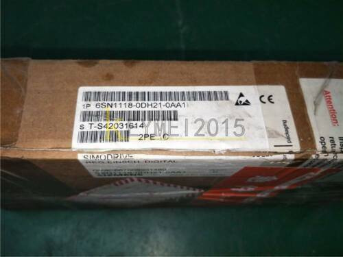 One Siemens 6Sn1118-0Dh21-0Aa1 6Sn11180Dh210Aa1 New 6Sn1 118-0Dh21-0Aa1