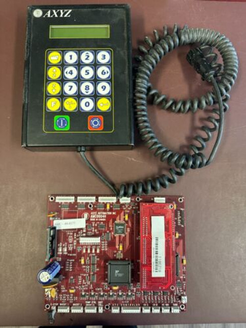 Axyz Amc0004H Router Controller Board With Operator Console & Cable